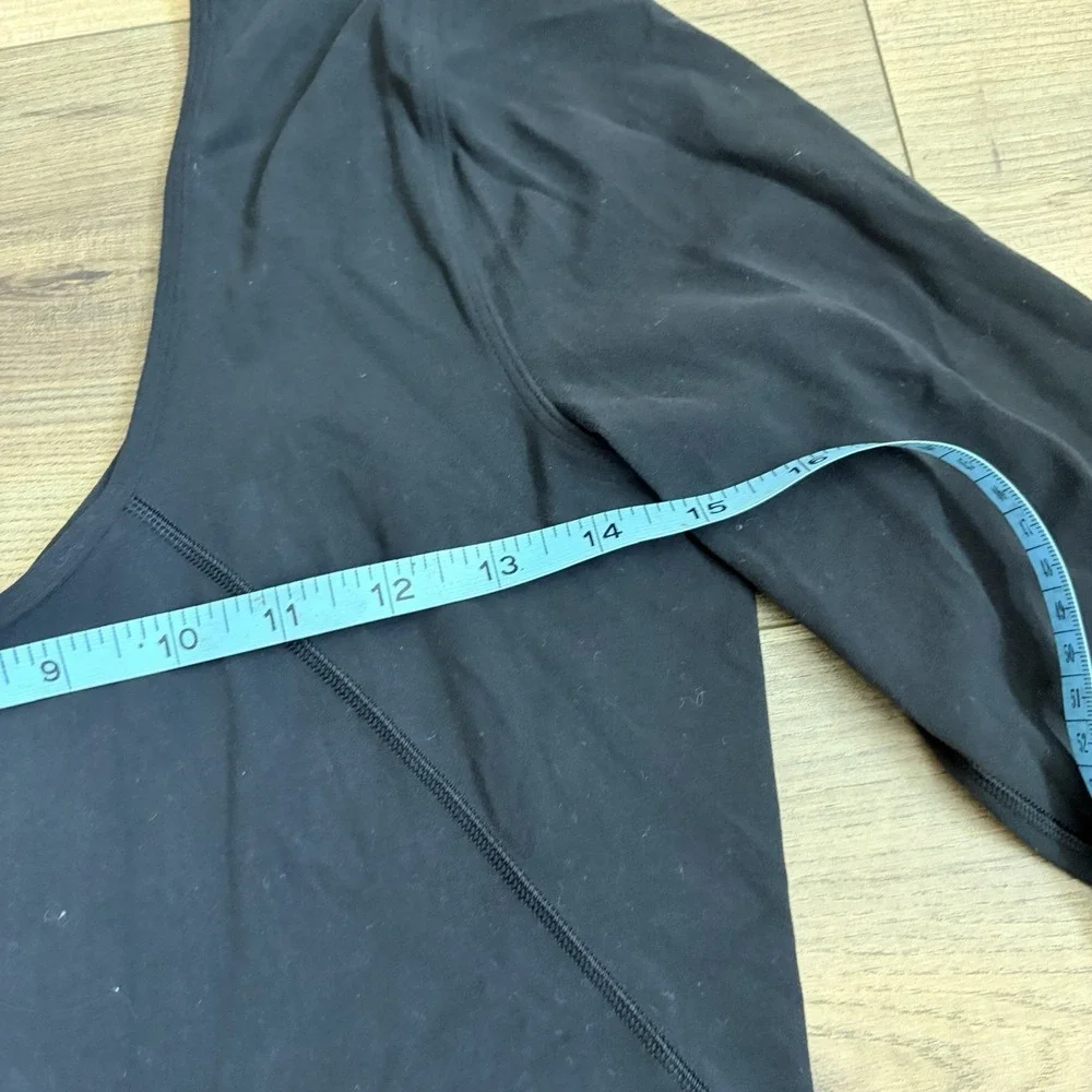 Lululemon Align Long Sleeve Shirt Top Women's Nulu Cropped Yoga Black Medium
